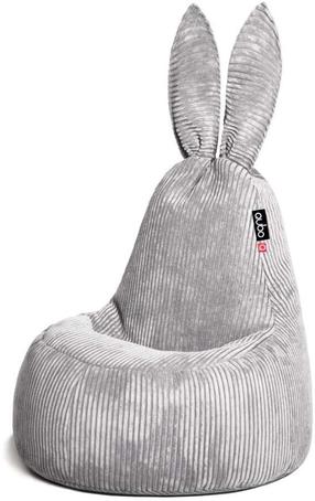 Sėdmaišis Daddy Rabbit Urban Feel Fit, šviesiai pilka sp., 130 l