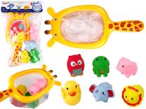Vonios žaislų rinkinys Lean Toys Animals 13266, įvairių spalvų