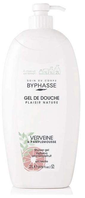 Гель для умывания тела Byphasse Verbena & Grapefruit, 2000 мл