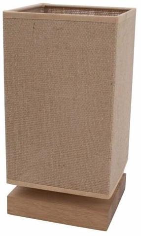 Stalinis šviestuvas Britop Canvas 70775174, E27, 25W, smėlio sp./ruda sp.