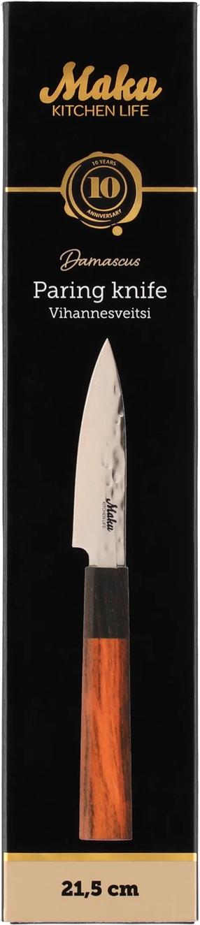 Virtuvinis peilis Maku Damascus, 215 mm, japoniškas damasko plienas