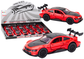  Žaislinis automobilis Lean Toys Model World, raudona sp.