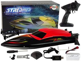  Rc valtis Lean Toys Streamer 15355, raudona sp.