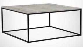 Kavos staliukas Kalune Design Poly, ąžuolo sp., 75 cm x 75 cm x 43 cm