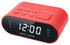 Radio modinātājs Muse M-10 Red, sarkana krās.