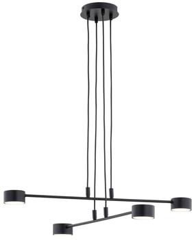 Šviestuvas kabinamas Emibig Modus 4 1339/4, GX53, 4 x 10 W, juoda sp. / juoda sp.