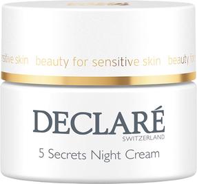 Naktinis veido kremas Declare 5 Secrets, 50 ml