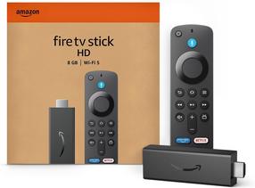 Multimedijos grotuvas Amazon Fire TV Stick HD B0CQMRKRV5, Micro USB, juoda sp.