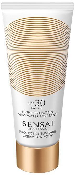 Krēms iedeguma kopšanai ķermenim Sensai Silky Bronze Protective Suncare SPF30+, 150 ml