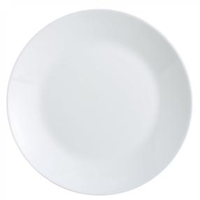 Lėkštė desertinė Luminarc Zelie, Ø 18 cm, balta sp.