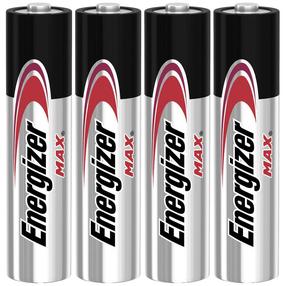 Батареи Energizer MAX BP4, AAA, 1.5 В