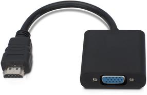 Adapteris MicroConnect HDMI to VGA HDMVGA1B HDMI male, VGA Female, 0.15 m, juoda sp.
