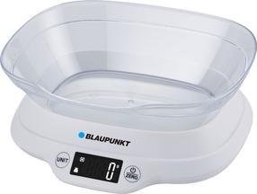 Elektroninės virtuvinės svarstyklės Blaupunkt FKS501, balta sp.