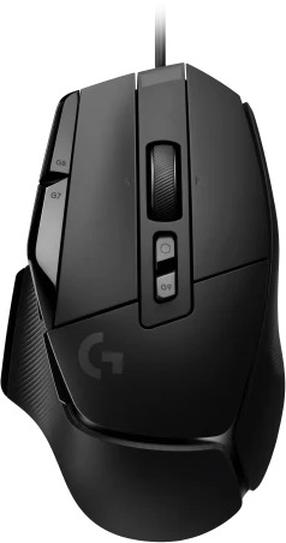 Vadu spēļu pele Logitech G502 X, melna krās.