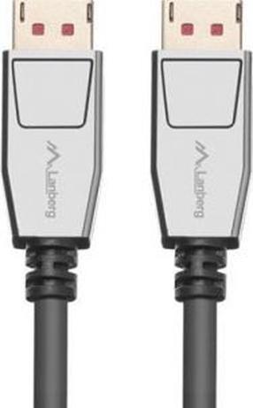 Провод Lanberg CA-DPDP-20CU-0010-BK Displayport, Displayport, 1 м, черный цв.
