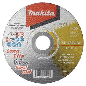 Pjovimo diskas Makita E-22953, 125 mm x 0.8 mm x 22 mm