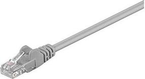 Сетевой кабель Goobay Cat5e U/UTP 68342 RJ-45, RJ-45, 1 м, серый цв.