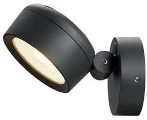 Sieninis lauko šviestuvas SLV Eskina Spot, 14.5W, LED, IP54, antracito sp., 22.3 cm