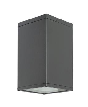 Sieninis lauko šviestuvas Su-Ma Adela, 60W, E27, IP54, pilka sp., 12 cm x 21 cm