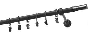 Karnizas Olimp Walec, 200 cm, Ø 19 mm, juoda sp.