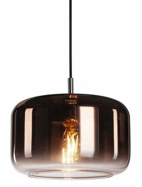 Lampa karināms SLV Pantilo 28 1003007, E27, 1 x 15 W, vara krās. / melna krās., 28 x 17.2 cm