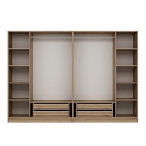 Riidekapp Kalune Design Kale 7541, pruun v., 52 cm x 270 cm x 190 cm
