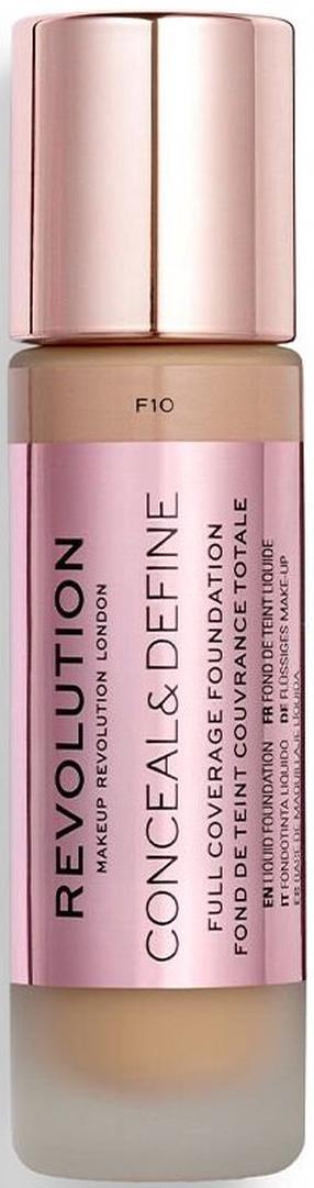 Vedel jumestuskreem Makeup Revolution London Conceal & Define, f10, 23 ml