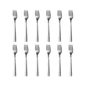 Šakutė Domotti Bari, nerūdijantysis plienas, sidabro sp., 12 vnt., 19 cm