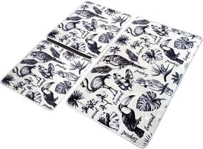 Комплект ковриков для ванны Foutastic Lorý 359CHL4476, многоцветный, 100 см x 60 см