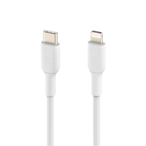 Kabelis Belkin, Lightning/USB-C, 100 cm, balta krās.