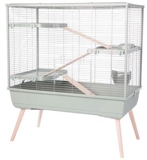 Клеткa для грызунов Zolux Neolife RAB2, 99 см x 54 см x 114 см, зеленый цв.