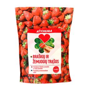 Väetis maasikatele Agrochema, pulbritaoline, 4 kg