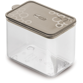 Lielapjoma produktu konteiners Gio`style Tengo, 1.2 l, 15.5 cm x 10 cm, caurspīdīga krās./brūngans krās.