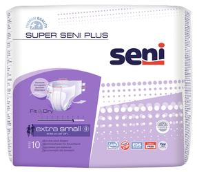 Sauskelnės Seni Super Plus, Extra Small, 10 vnt.
