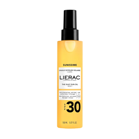 Масло для ухода за загаром для тела Lierac Sunissime Silky oil Sunscreen SPF30, 150 мл