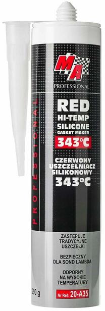 Hermetikas Moje Auto Professional Red, 290 ml, raudona sp.