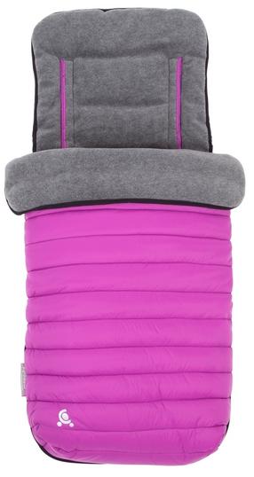 Ziemas guļammaiss zīdainim CuddleCo Comfi Snug 2in1, rozā krās./pelēka krās., 90 cm x 44 cm