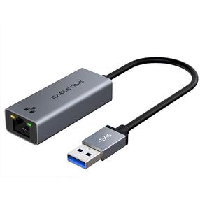 Adapter Extra Digital CA913367 CA913367 USB 3.0, RJ-45, 0.15 m, hõbe v.