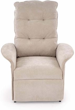 Atlošiamas krėslas Leisure Furniture Naxos, smėlio sp., 85 cm x 85 cm x 104 cm
