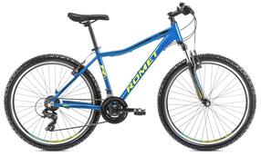 Dviratis kalnų Romet Rambler R6.1 JR, 26 ", 17'' rėmas, mėlyna sp./juoda sp./žalia sp.