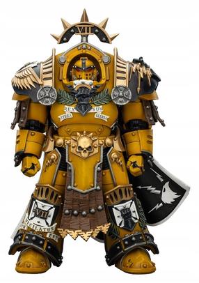 Žaislinė figūrėlė Hasbro Warhammer Imperial Fists Legion Praetor In Tartaros Terminator Armour, 14 cm, ruda sp./aukso sp./geltona sp.