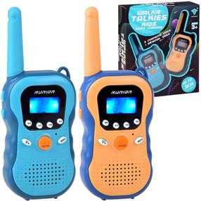 Politseiniku mänguasjad, raadiod Walkie Talkie, sinine v./oranž v.