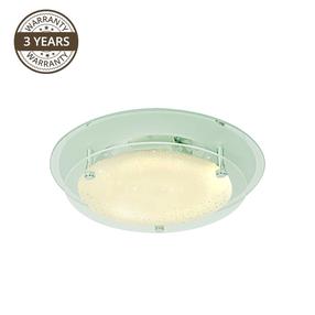 Lampa griesti Domoletti 16626-1Y, LED, 4000 °K, 1 x 7 W, balta krās. / hroma krās.