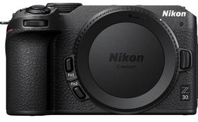 Bezspoguļa kamera Nikon Z 30 Body, melna krās.