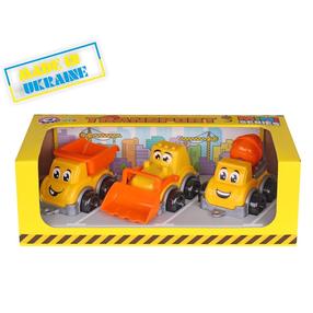 Celtniecības transportlīdzekļi Technok Mini, dzeltena krās.