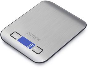 Elektroninės virtuvinės svarstyklės Brock SKS 1011, sidabro sp.