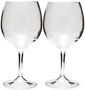 Stiklinė GSI, plastikas, 9.4 cm, 0.444 l, skaidri, 2 vnt.