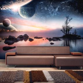 Fototapetas Artgeist Cosmic landscape XLFTNT1553SAM, 193 cm x 245 cm