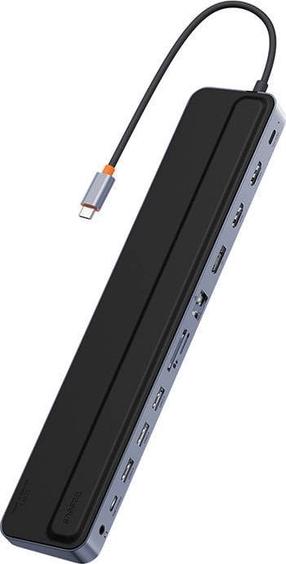 Dokkimisjaam ja pordi replikaator Baseus 12-in-1 EliteJoy Gen2, must v.