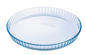 Stikla trauks Pyrex, caurspīdīga krās., 25 cm x 25 cm